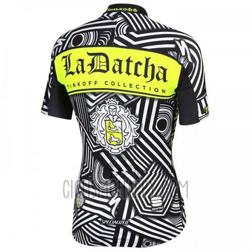 Tinkoff Cycling Jersey Bib Short 2016 Short Sleeve Gray